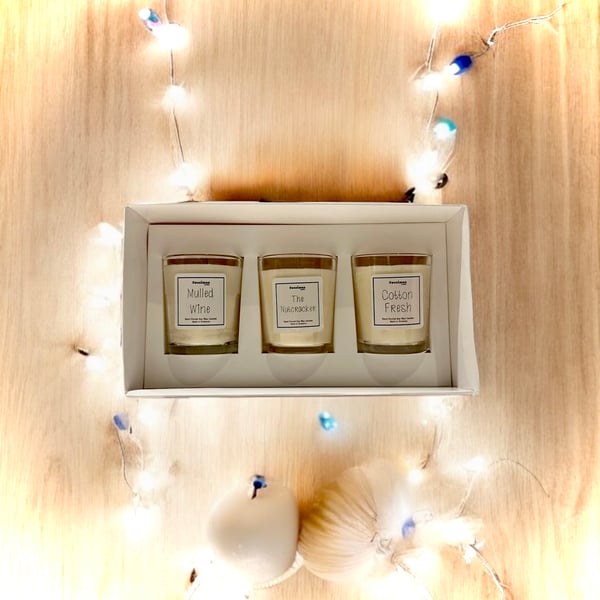 Christmas Candle Gift Set