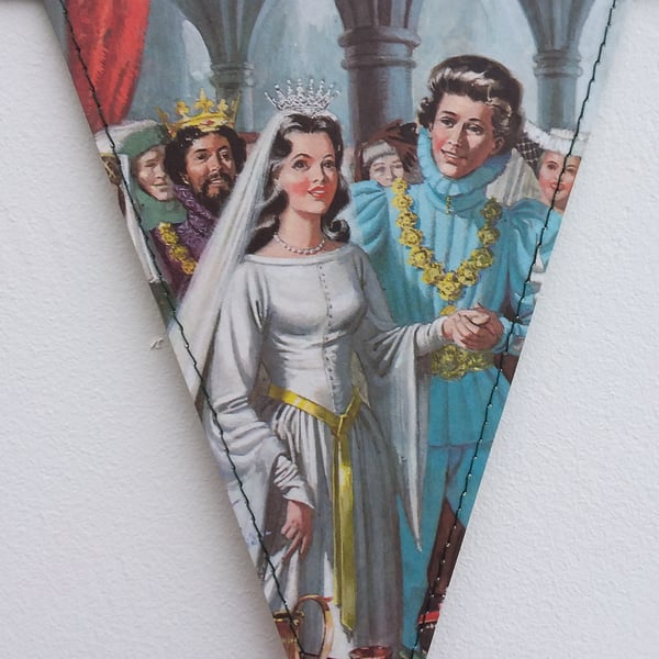Sleeping Beauty - vintage Ladybird book bunting