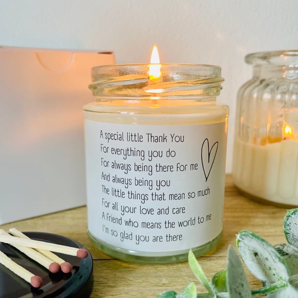 Special Little Thank You Scented Candle