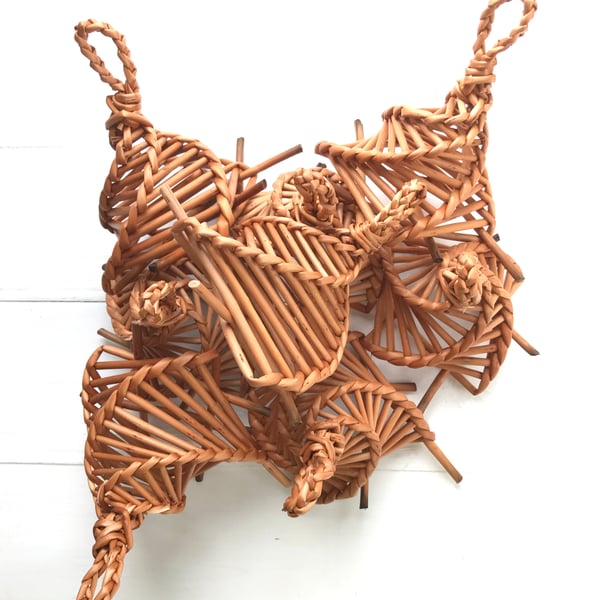 Special Order for 8 willow fat-ball feeders