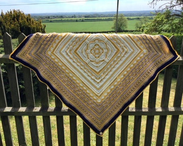 Stunning Crocheted crochet Blanket