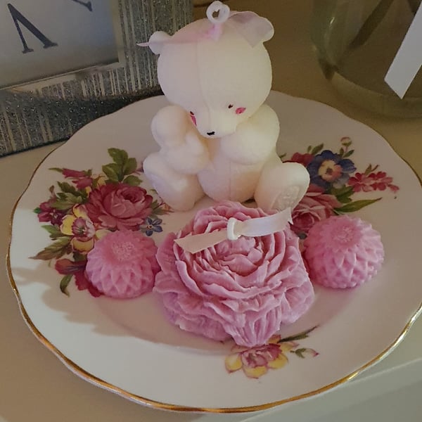Teddy bear Candle