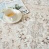 2x6 Hallway Washable Runner Rug : Vintage Soft Kitchen Laundry Runner with Non Slip Backing Farmhouse Entryway Living Room Floor Mat Stain...