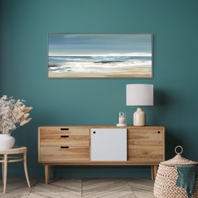 Along the Coastline by Valeria Mravyan Framed Canvas