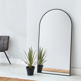 Apartment Arched Full Length Leaner Mirror Apartment Arched Full Length Leaner Mirror