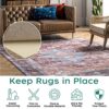 BAGAIL BASICS Non Slip Rug Pad Gripper 2 x 3 Feet Extra Thick Carpet Pads for Area Rugs and Hardwood Floors, Keep Your Rugs Safe and in Place