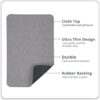 Bath Mat,Ultra Thin Bathroom Rugs,Rubber Bath Mats for Bathroom,No Slip Bath Rugs,Quick Dry,Machine Washable,Low Pile,Absorbent,Shower...