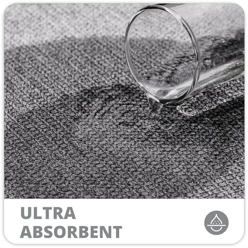 Bath Mat,Ultra Thin Bathroom Rugs,Rubber Bath Mats for Bathroom,No Slip Bath Rugs,Quick Dry,Machine Washable,Low Pile,Absorbent,Shower...