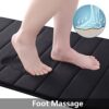 Buganda Memory Foam Bath Mat, 24" x 16", Ultra Soft and Non-Slip Bathroom Rugs, Water Absorbent and Machine Washable Bath Rug for Bathroom, Shower,...