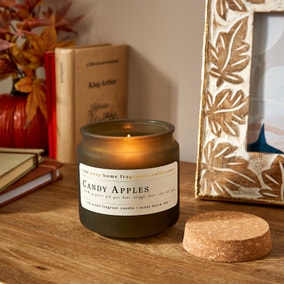 Candy Apples Frosted Candle