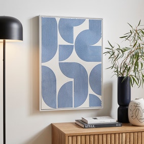 Elements Brooks Abstract Framed Canvas
