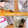 Home Techpro Rug Pads Grippers, 8 PCS Non Slip Washable Grippers, “Vacuum TECH” - New Materials to Anti Curling Rug Pad : Keep Your Rug in Place &...