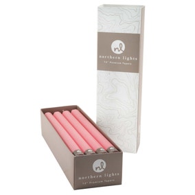 Northern Lights Set of 12 Taper Candles