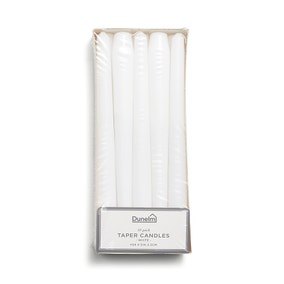 Set of 10 Taper Candles