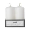 Set of 2 Votive Pillar Candles