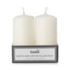 Set of 2 Votive Pillar Candles