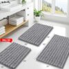 Smiry Bathroom Rugs Mat 30x20, Extra Soft Absorbent Chenille Bath Rugs, Non Slip Rubber Backing Machine Washable Quick Dry Bath Mats for Bathroom...