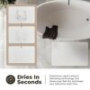 Stone Bath Mat, Diatomaceous Earth Non-Slip Stone Shower Mat - Quick Drying Absorbent Bath Mats for Bathroom - Elegant & Modern Design, Easy to...