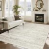 Washable Rugs 8x10 Area Rugs for Living Room,Rugs for Bedroom,Large Carpets,Ultra Soft Faux Wool Retro Dining Room Rug,Non Slip&Non-Shedding Low...