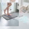 Yimobra Memory Foam Bath Mat, Super Soft Absorbent Bathroom Rug Non Slip 24x17 Inch, Quick Dry, Machine Washable Floor Carpet for Tub Shower, Home...